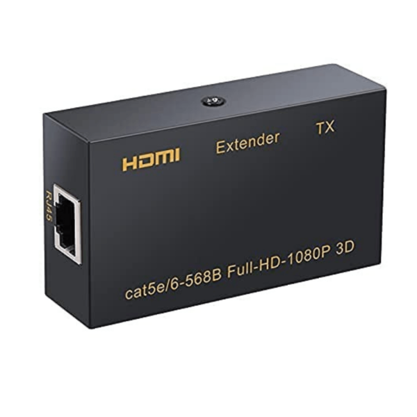 Exeller - 60M HDMI Extender, HDMI to RJ45 Network Cable - Image 2