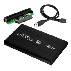 Exeller Hard Disk Drive Enclosure 2.5 inch Sata HDD USB 2.0 Laptop Disk Case