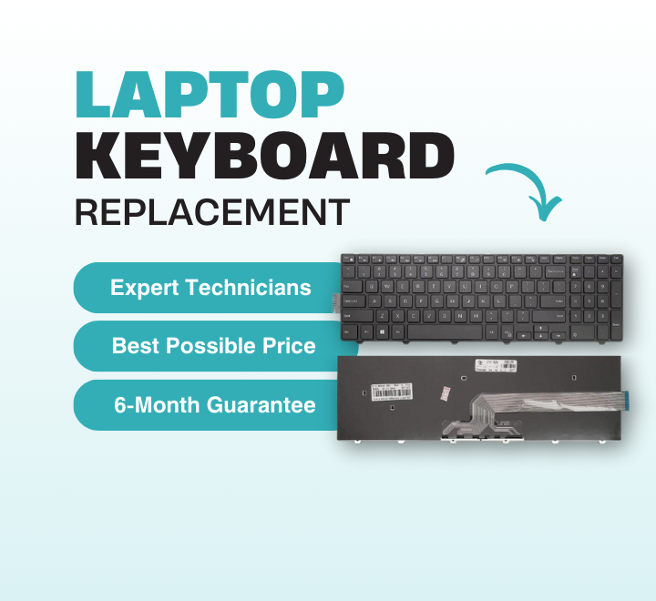 Laptop Keyboard replacement cost in Gurgaon